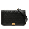 Chanel Quilted Caviar Boy Wallet on Chain Secondhand