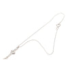 Chanel Silver Plated Mademoiselle Pendant Necklace Secondhand