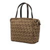 Fendi Mini Zucchino Canvas Handbag Secondhand