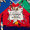 Hermès Le Carnaval de Venise Silk Scarf 90 Secondhand