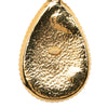 Chanel CC Gold Plated Teardrop Pendant Necklace Secondhand