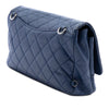 Chanel Large Quilted Goatskin Double Carry Waist Chain Flap Secondhand