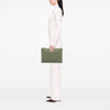 Chanel Large CC Chevron Calfskin O Case Clutch Secondhand