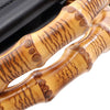 Gucci Small Leather Bamboo Nymphaea Satchel Secondhand