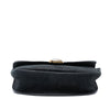 Saint Laurent Medium Croc Embossed Nubuck Monogram Kaia Crossbody Secondhand