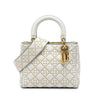 Dior Medium Lambskin Cannage Studded Supple Lady Dior Secondhand