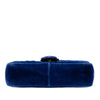 Gucci Medium GG Marmont Matelasse Velvet Shoulder Bag Secondhand