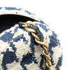 Chanel Tweed 19 Round Clutch with Chain Secondhand