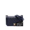 Chanel CC Quilted Lambskin Diamond Flap Secondhand
