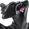 Chanel CC Resin Camellia Clip On Earrings Secondhand