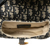 Dior Mini Oblique Canvas Saddle Bag Secondhand