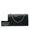 Chanel CC Caviar Wallet On Chain Secondhand