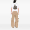 Ferragamo Suede Vara Bow Flap Drawstring Backpack Secondhand