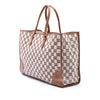 Celine Triomphe Embroidered Canvas Horizontal Cabas Tote Secondhand