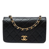 Chanel CC Quilted Lambskin Full Single Flap Secondhand