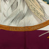 Hermès Chiens Au Rapport Carre Silk Scarf 90 Secondhand