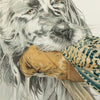 Hermès Chiens Au Rapport Carre Silk Scarf 90 Secondhand