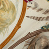 Hermès Chiens Au Rapport Carre Silk Scarf 90 Secondhand