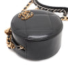 Chanel Lambskin 19 Round Clutch with Chain Secondhand