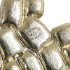 Chanel Gold Plated Enamel CC Brooch Secondhand
