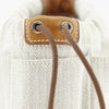 Hermès Toile and Barenia Fourbi 20 Pouch Secondhand