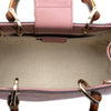 Secondhand Gucci Mini Bicolor Calfskin Bamboo Shopper Satchel