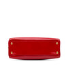 Prada Saffiano Vernice Pyramid Frame Secondhand