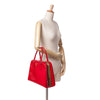 Prada Saffiano Vernice Pyramid Frame Secondhand