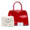 Prada Saffiano Vernice Pyramid Frame Secondhand