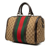 Gucci Medium GG Canvas Web Joy Boston Bag Secondhand