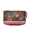 Louis Vuitton Monogram Giraffe Christmas Mini Pochette Accessoires Secondhand