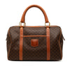Celine Macadam Coated Canvas Boston Bag Secondhand