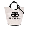 Balenciaga Canvas Wave Bucket Bag M Secondhand