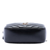 Saint Laurent Mini Matelasse Calfskin Monogram Lou Tassel Camera Bag Secondhand