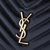 Saint Laurent Mini Matelasse Calfskin Monogram Lou Tassel Camera Bag Secondhand