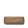 Gucci GG Canvas Web Horsebit Tote Secondhand