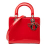 Dior Medium Patent Lady Dior Secondhand