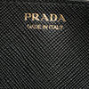 Prada Saffiano Lux Wallet On Chain Secondhand