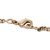 Chanel CC Gold Plated Strass Moon Pendant Necklace Secondhand