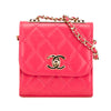 Chanel Mini Lambskin Trendy CC Clutch With Chain Secondhand