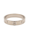 Cartier 18K White Gold Small Love Ring Secondhand