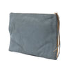 Balenciaga Goatskin Motocross Classic Metallic Edge Clutch Secondhand