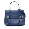 Prada Medium Saffiano Cuir Double Turnlock Satchel Secondhand