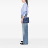 Prada Medium Saffiano Cuir Double Turnlock Satchel Secondhand