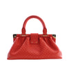 Louis Vuitton Embossed Calfskin Nanogram Satchel Secondhand