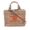 Celine Small Tweed Triomphe Cabas Thais Tote Secondhand