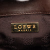 LOEWE Suede Anagram Flap Shoulder Bag Secondhand
