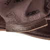 LOEWE Suede Anagram Flap Shoulder Bag Secondhand