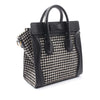 Celine Nano Wool Houndstooth Luggage Tote Secondhand