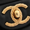 Chanel Paris Cosmopolite Small Textured Lambskin and Velvet Flap Secondhand